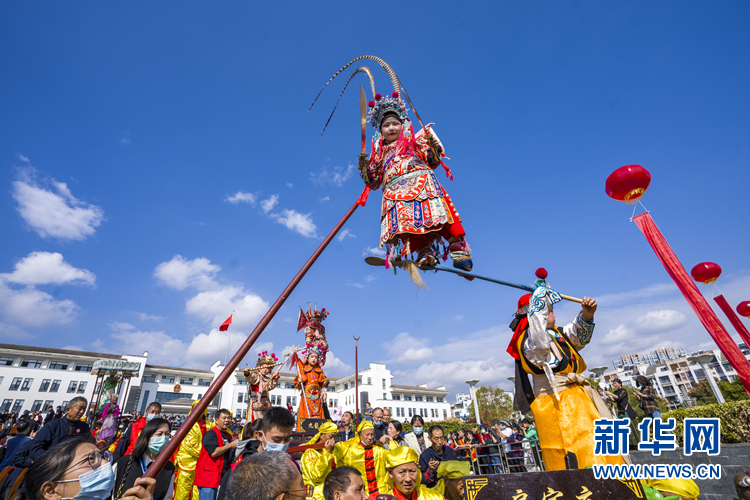 【“飞阅”中国】“徽菜之乡”非遗民俗“热”起来