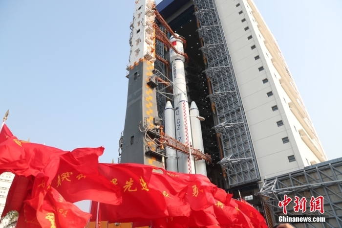 <b>天舟六号船箭组合体转运至发射区 近日将择机发射</b>