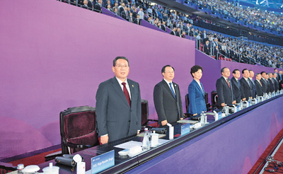 <b>第十九届亚洲运动会在杭州圆满闭幕 李强出席闭幕式</b>